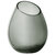 Blomus Drop Collection Large Drop Handblown Colored Glass Vase Smoke, Product View
