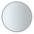 Blomus Rim  Collection 31" Round Accent Mirror in Smoke with Black Rim, Product View