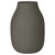 Blomus Colora Collection Small Porcelain Vase in Steel Grey, Product View
