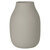 Blomus Colora Collection Small Porcelain Vase in Mourning Dove (Light Grey/Brown), Product View