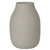Blomus Colora Collection Large Porcelain Vase in Mourning Dove (Light Grey/Brown), Product View