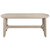 Blomus Eli Collection Oak Bench with Rounded Edges and Shapes, Product View