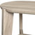 Blomus Eli Collection Oak Step Stool with Rounded Edges and Shapes, Close Up View
