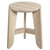 Blomus Eli Collection Oak Stool with Rounded Edges and Shapes, Product View