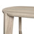 Blomus Eli Collection Oak Stool with Rounded Edges and Shapes, Close Up View