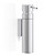 Blomus Nexio Collection Wall Mounted Soap Dispenser in Polished Stainless Steel, 1-3/5'' Diameter x 3-2/5'' D x 6-7/10'' H