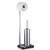 Blomus Menoto Collection Toilet Butler in Polished Stainless Steel, 7-7/8'' W x 5-59/64'' D x 25-13/32'' H