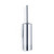 Blomus Nexio Collection Wall Mounted Tall Toilet Brush in Satin Stainless Steel, 4-11/32'' Diameter x 18-1/8'' H