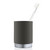 Blomus Ara Collection Toothbrush Mug in Black, 3-15/64'' Diameter x 4-17/32'' H