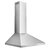 Broan BWP2 Series 24'' Convertible Wall Mount Pyramidal Chimney Range Hood, 450 Max Blower CFM, 3.0 Sones, Stainless Steel, Product View