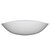 Cambridge Plumbing Oval Vessel Sink White Front View