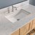 Oak Bathroom Vanity - Olympus Composite Countertop