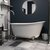 Cambridge Plumbing 58'' Tub w/ Polished Chrome Gooseneck Faucet & Shower Wand Plumbing Package