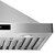 Cavaliere B02-30 Series 30" Wall Mount Range Hood, 462 CFM, 4-Speed, Stainless Steel, Close Up View 3