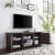 Crosley Furniture  Camden 58'' Low Profile Tv Stand In Dark Walnut, 58'' W x 15-3/4'' D x 22'' H