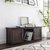 Crosley Furniture  Camden 58'' Low Profile Tv Stand In Dark Walnut, 58'' W x 15-3/4'' D x 22'' H