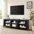 Crosley Furniture  Ronin 69'' Low Profile Tv Stand In Black, 69'' W x 15-3/4'' D x 23-1/4'' H