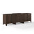 Crosley Furniture  Ronin 69'' Low Profile Tv Stand In Dark Walnut, 69'' W x 15-3/4'' D x 23-1/4'' H