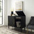 Crosley Furniture Everett Media Console In Matte Black, 44'' W x 18'' D x 34-1/4'' H
