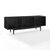 Crosley Furniture  Liam Large Record Storage Console Cabinet In Black, 60'' W x 15-3/4'' D x 22-1/4'' H