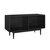 Crosley Furniture  Liam Medium Record Storage Console Cabinet In Black, 40'' W x 15-3/4'' D x 22-1/4'' H