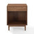 Crosley Furniture  Liam Record Storage End Table In Walnut, 20'' W x 15-3/4'' D x 25-1/2'' H