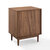 Crosley Furniture  Liam Record Storage End Table In Walnut, 20'' W x 15-3/4'' D x 25-1/2'' H