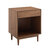 Crosley Furniture  Liam Record Storage End Table In Walnut, 20'' W x 15-3/4'' D x 25-1/2'' H