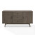 Crosley Furniture  Lucas Sideboard In Gray, 58'' W x 15-3/4'' D x 30'' H