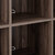 Crosley Furniture  Liam 9 Cube Bookcase In Walnut, 42-1/4'' W x 15-3/4'' D x 49-1/2'' H