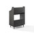 Crosley Furniture  Liam Record Storage Stand In Black, 28'' W x 18-1/2'' D x 45-1/4'' H