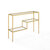 Crosley Furniture  Sloane Console Table In Gold, 43-3/8'' W x 12-3/8'' D x 32'' H