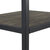 Crosley Furniture  Jacobsen Narrow Etagere In Brown Ash, 18'' W x 16'' D x 80-1/2'' H