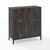 Crosley Furniture  Jacobsen Record Storage Cube Bookcase In Brown Ash, 28-1/2'' W x 13-1/2'' D x 33'' H
