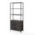 Crosley Furniture  Jacobsen Large Etagere In Brown Ash, 34'' W x 15-1/4'' D x 80-1/2'' H