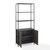 Crosley Furniture  Jacobsen Large Etagere In Brown Ash, 34'' W x 15-1/4'' D x 80-1/2'' H