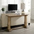Crosley Furniture  Joanna Console Table In Rustic Brown, 50'' W x 15'' D x 30-1/4'' H