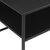 Crosley Furniture  Braxton End Table In Matte Black, 18-1/8'' W x 18-1/8'' D x 24'' H