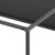 Crosley Furniture  Braxton Coffee Table In Matte Black, 38'' W x 18'' D x 17'' H