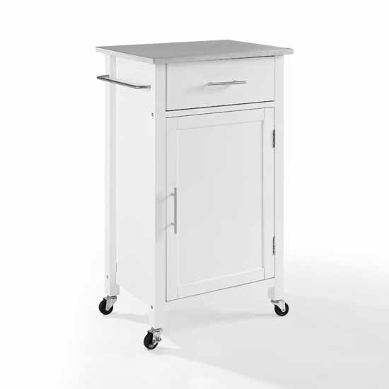 Stainless Steel Top White Base Product View 2