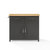 Crosley Furniture  Tristan Kitchen Island/Cart In Gray, 40'' W x 18'' D x 36'' H