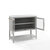 Crosley Furniture  Katrina Kitchen Island In Gray, 40'' W x 18'' D x 36-1/2'' H