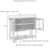 Crosley Furniture  Katrina Kitchen Island In Gray, 40'' W x 18'' D x 36-1/2'' H