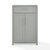 Crosley Furniture  Savannah Storage Cabinet In Gray, 23-7/8'' W x 11-3/4'' D x 36'' H