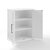 Crosley Furniture  Bartlett Stackable Storage Pantry In White, 30'' W x 15-3/4'' D x 36'' H