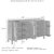 Crosley Furniture  Darcy Sideboard In Dark Brown, 58'' W x 14-1/2'' D x 32-1/4'' H