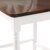 Crosley Furniture  Shelby 2Pc Counter Stool Set - 2 Stools In Distressed White, 18'' W x 21-3/4'' D x 40-5/8'' H