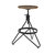 Crosley Furniture  Kalen Adjustable Height Swivel Stool In Brown, 20-1/2'' W x 20-1/2'' D x 29'' H