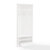 Crosley Furniture  Ellison Corner Hall Tree In White, 33-1/8'' W x 23-5/8'' D x 74'' H