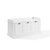 Crosley Furniture  Ellison Storage Bench In White, 36'' W x 15-3/4'' D x 18-1/2'' H